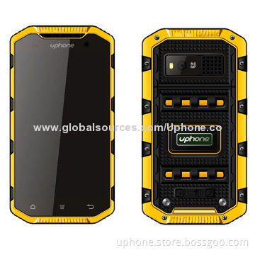 Waterproof IP68, 5.0'HD, MTK6582A, Quad-core,3G/cam 2.0/5.0mp/memory 1+4G/GPS/PTT/NFC/compass/laser